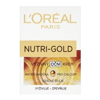 L'Oréal Paris Extra výživný oční krém Nutri-Gold 15 ml