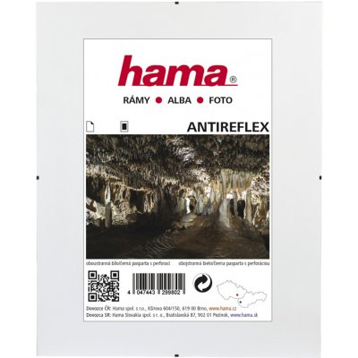 Hama Clip-Fix, antireflexní sklo, 13x18 cm – Zbozi.Blesk.cz