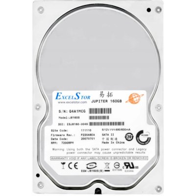 ExcelStor 160GB SATA II 3,5", J8160S