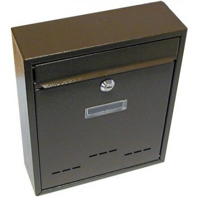 poštovní schránka RADIM malá hnědá 260x310x90 – Sleviste.cz