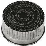Nerezová vlnková vykrajovátka set 12 kusů průměry 35 - 90 mm stříbrná 3620400 – Hledejceny.cz