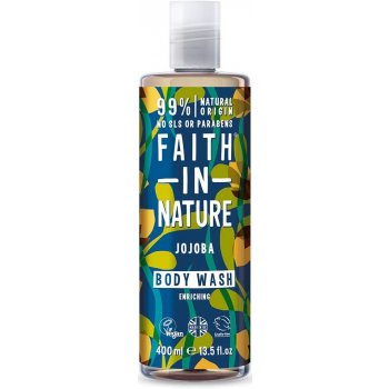 Faith in Nature přírodní sprchový gel a pěna BIO Aloe Ylang 400 ml