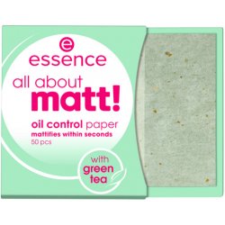 Essence papírky proti mastnotě All About Matt! Oil Control Paper 50 ks