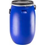 DEMA Barel / plastový sud s víkem se širokým hrdlem 120 L, modrý 29984D – Zboží Mobilmania