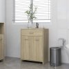 Koupelnový nábytek Nábytek XL Koupelnová skříňka dub sonoma 60 x 33 x 80 cm kompozitní dřevo