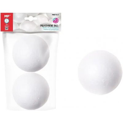MP Polystyrénové koule 8 cm 2 ks 587948 – Sleviste.cz