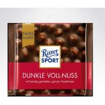 Ritter Sport hořká s lískovými oříšky 100 g – Zboží Dáma