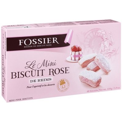 Fossier Rosé mini sušenky 110 g – Zboží Mobilmania