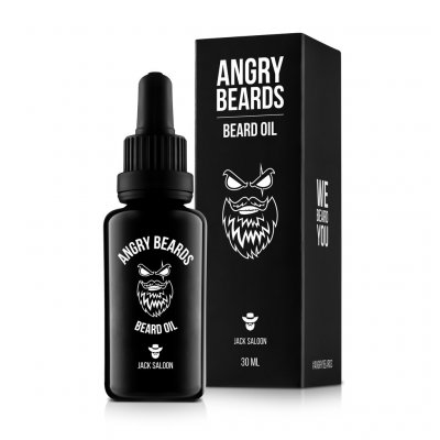 Angry Beards Jack Saloon olej na plnovous 30 ml – Zboží Dáma