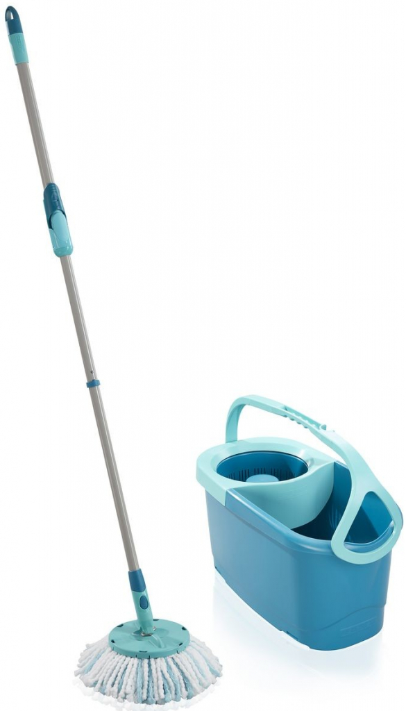 Leifheit 52101 Clean Twist Mop set Disc Ergo třásňový násada 110–140 cm 20 l