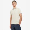 Pánské Tričko Barbour Sports Polo Shirt Off-White