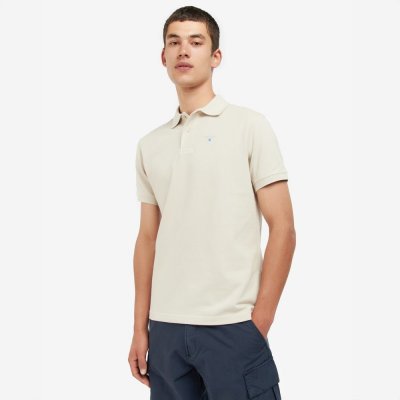 Barbour Sports Polo Shirt Off-White