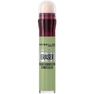 Maybelline Tekutý korektor s pěnovým aplikátorem Instant Anti-Age Eraser Concealer Green 6,8 ml – Zboží Dáma