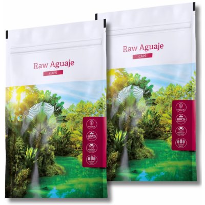 Energy Raw Aguaje caps 120 kapslí + Raw Aguaje caps 120 kapslí – Hledejceny.cz