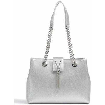 Valentino bags kabelka Divina na řetízku stříbrná