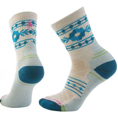 Smartwool Women's Hike Light Cushion Retro Floral Hike MOONBEAM – Sleviste.cz