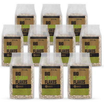 VanaVita Bio 5 Zrnne vlocky 10 x 500 g – Zboží Dáma