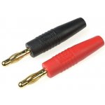 GForce Zlacené banánky 4.0mm červená + černá 1 sada – Sleviste.cz