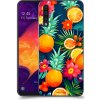 Pouzdro a kryt na mobilní telefon Samsung Pouzdro ACOVER Samsung Galaxy A50 A505F s motivem Summer Fruits