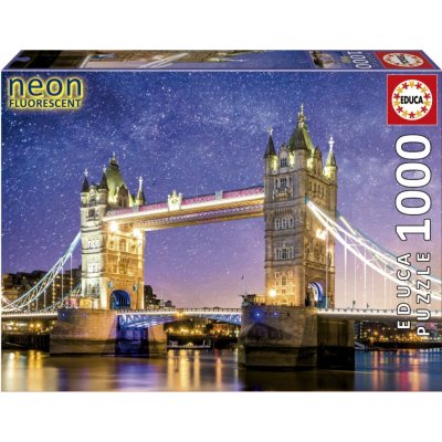 EDUCA Svítící Tower Bridge Londýn 1000 dílků – Zbozi.Blesk.cz