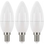 Emos LED žárovka Classic Candle E14 5W=40W neutrální bílá ZQ3221.3 3 ks – Sleviste.cz