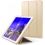 SES 2v1 Smart flip cover + zadní silikonový ochranný obal pro Apple iPad Air 10.5" 2019 3.generace zlatý 6020 – Sleviste.cz