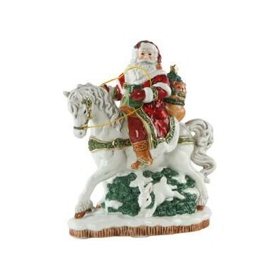Goebel Figurka Santa na koni – Fitz & Floyd XMAS – Hledejceny.cz