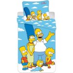 Jerry Fabrics povlečení bavlna Simpsons Family Clouds 02 140x200 70x90 – Zboží Mobilmania