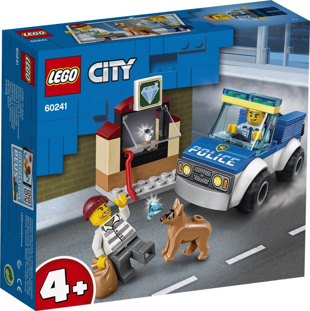 LEGO® City 60241 Jednotka s policejním psem