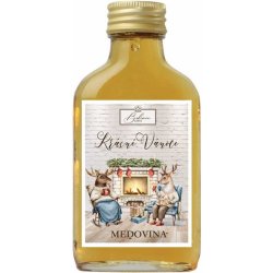 Bohemia Gifts Zlatá medovina 18 % Krásné Vánoce 100 ml