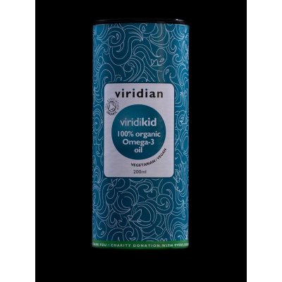 Viridian ViridiKid Organic Omega-3 Oil 200 ml – Hledejceny.cz