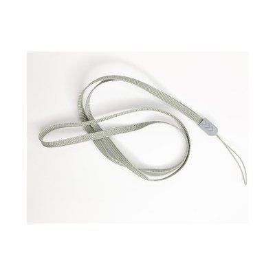 Šňůrka na mobilní telefon 6mm, barva šedá – Zboží Živě