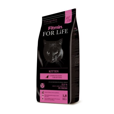 Fitmin For Life Kitten 1,8 kg – Zboží Mobilmania