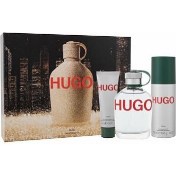 Hugo Boss Hugo Man EDT 125 ml + deospray 150 ml + sprchový gel 50 ml dárková sada