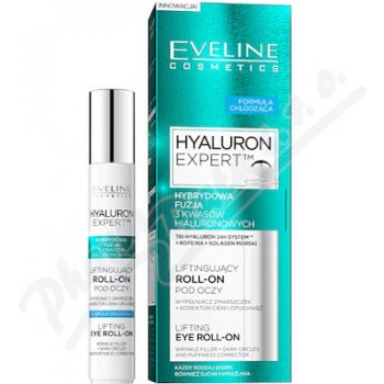 Eveline Cosmetics bioHyaluron 4D zpevňující oční Roll-on 15 ml