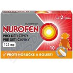 NUROFEN PRO DĚTI RCT 125MG SUP 10 – Zboží Mobilmania