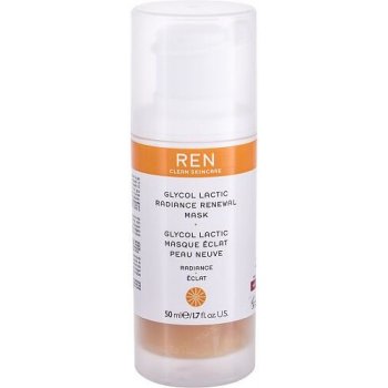 Ren Clean Skincare Radiance Glycol Lactic Radiance Renewal exfoliační pleťová maska 50 ml