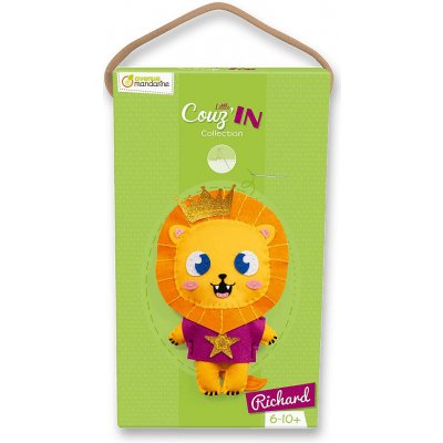 Avenue Mandarine Kreativní sada Dětské šití lev Richard – Zboží Dáma