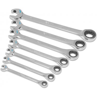 Sata Tools Kombinované ráčnové klíče 8 - 22 mm ST09050SJ – Hledejceny.cz