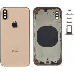Kryt Apple iPhone XS zadní zlatý – Zbozi.Blesk.cz