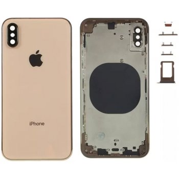 Kryt Apple iPhone XS zadní zlatý