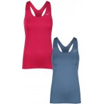 Reebok Romy Vest 2PK Ld99 Blue/Pink – Zboží Mobilmania