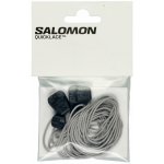 Salomon Quicklace Kit L47379400 silver/black/black – Zboží Dáma