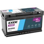 Exide Micro-hybrid AGM 12V 95Ah 850A EK950 – Hledejceny.cz