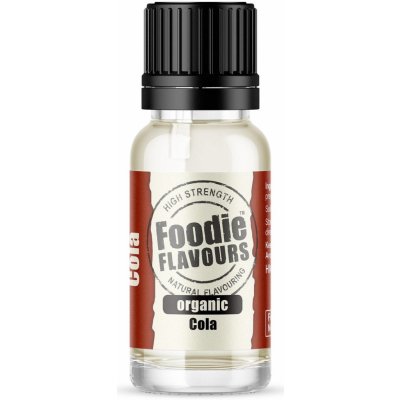 Foodie Flavours Přírodní koncentrované aroma 15 ml cola – Zboží Dáma
