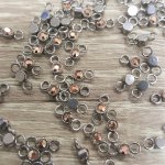 Konektor se šatonem barvy Crystal Capri gold AB 3 x 8,5mm z chirurgické oceli AA 129f-1 – Hledejceny.cz
