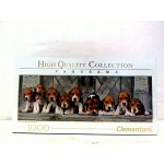 Clementoni psi Bíglové 39076 1000 dílků – Hledejceny.cz