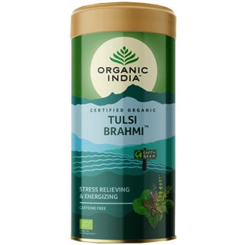 Organic India Tulsi Brahmi BIO plech 100 g