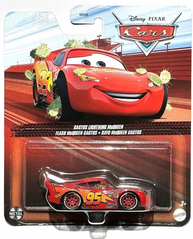 Mattel Cars cikcak McQueen v kaktusech DXV29 HTX85