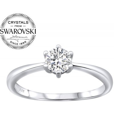 SILVEGO stříbrný prsten Sophia se Swarovski Crystals JJJR0849sw – Zboží Mobilmania